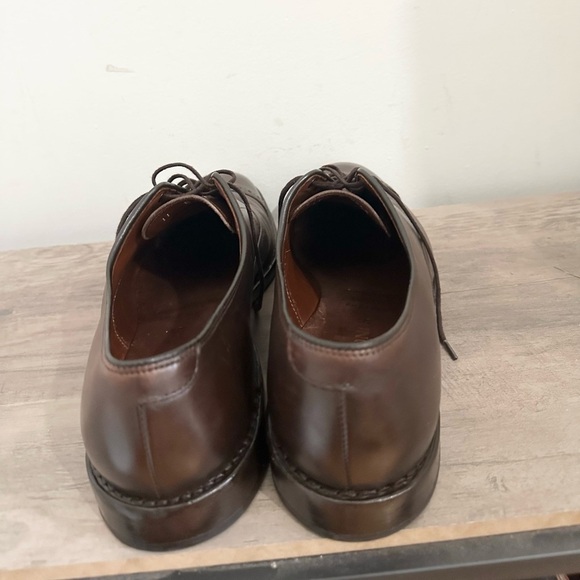 Allen Edmonds Fifth Avenue Shoes Men's 11B Brown Cap-Toe Oxford Leather 5745 - Picture 4 of 9